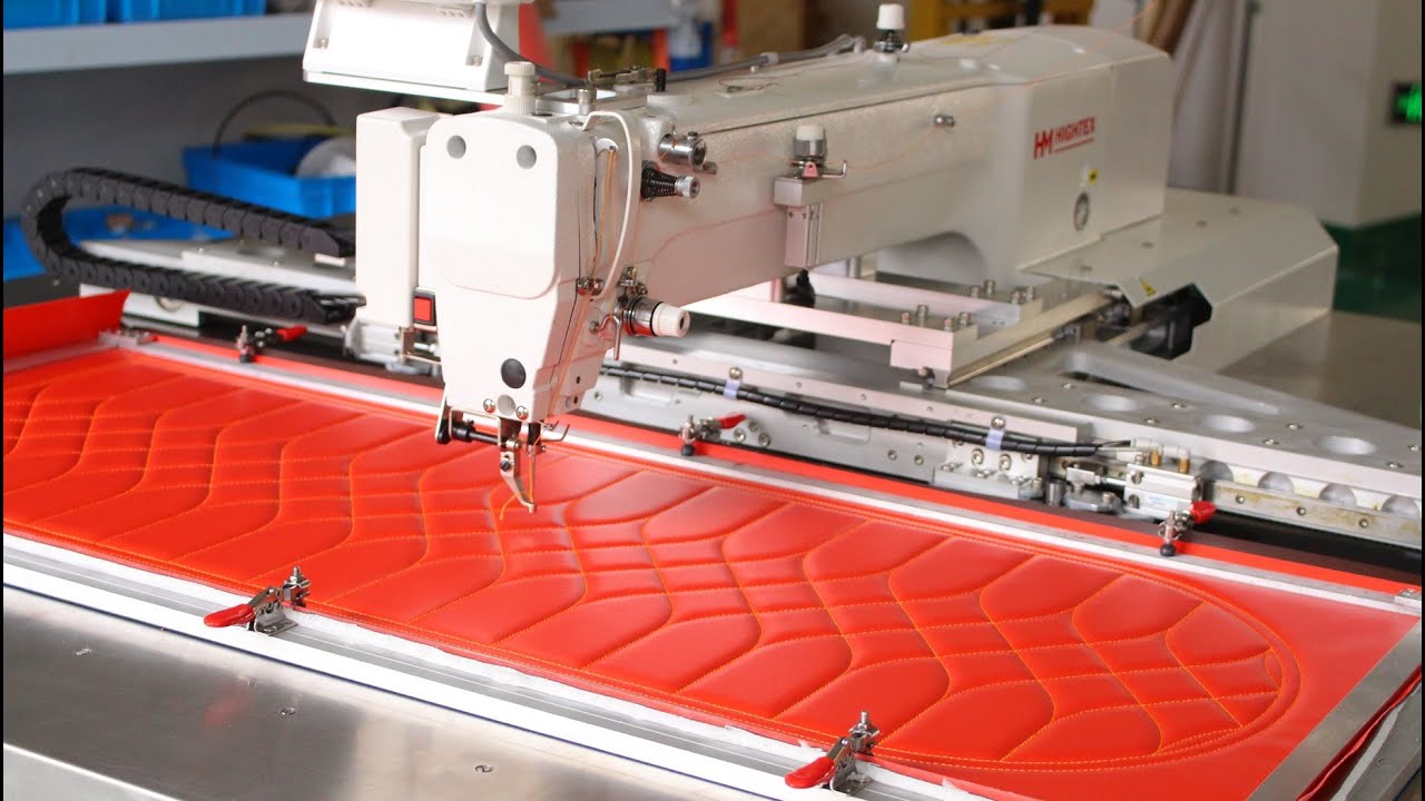 BAS342GXXL CNC programmable sewing machine perfect for car upholstery
