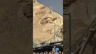 Fastest Roller Coaster On Earth Launches Riders 🚀😳 #rollercoaster #themepark #falconsflight #viral