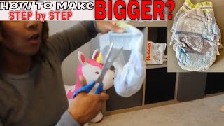 Step By Step How To Make A Nighttime Pant Bigger? I Made That Tiny Ninjamas Fit Me Must Watch