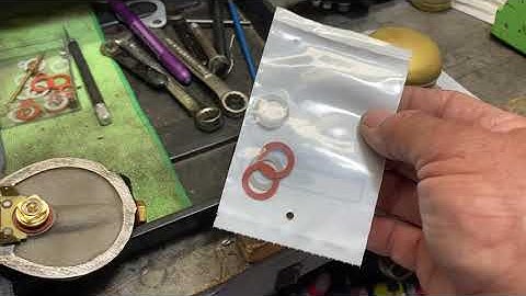 How to shim the fuel valve on the Model A carburetor.