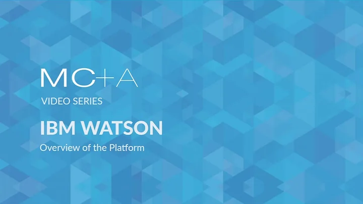 IBM Watson Explorer Part 1 Overview