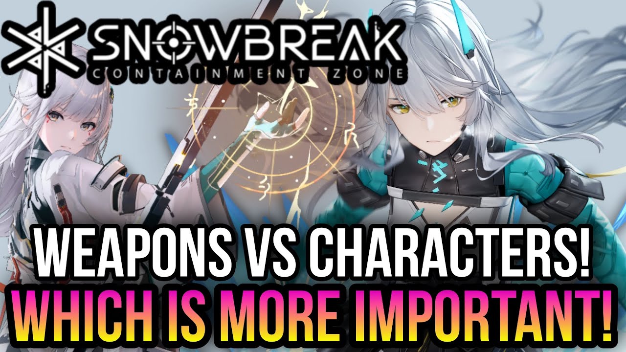 Snowbreak: Containment Zone - WHICH IS MORE IMPORTANT? *5 STAR UNITS OR WEAPONS*