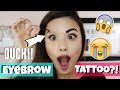 TATTOOING MY EYEBROWS?! First Impressions ♥ Etude House Tint My Brows Gel Review