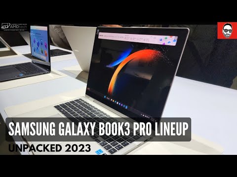 Samsung Galaxy Book3 PRO LINEUP - FIRST LOOK
