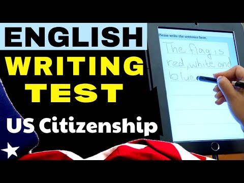 Writing Test Practice:
