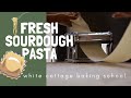 Sourdough fresh pasta: Quick & DELICIOUS ravioli, with your leftover sourdough starter!