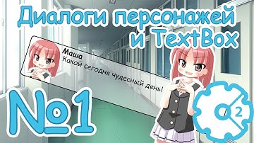 №1 [Construct 2] Визуальная новелла с нуля (Диалоги персонажей и TextBox)
