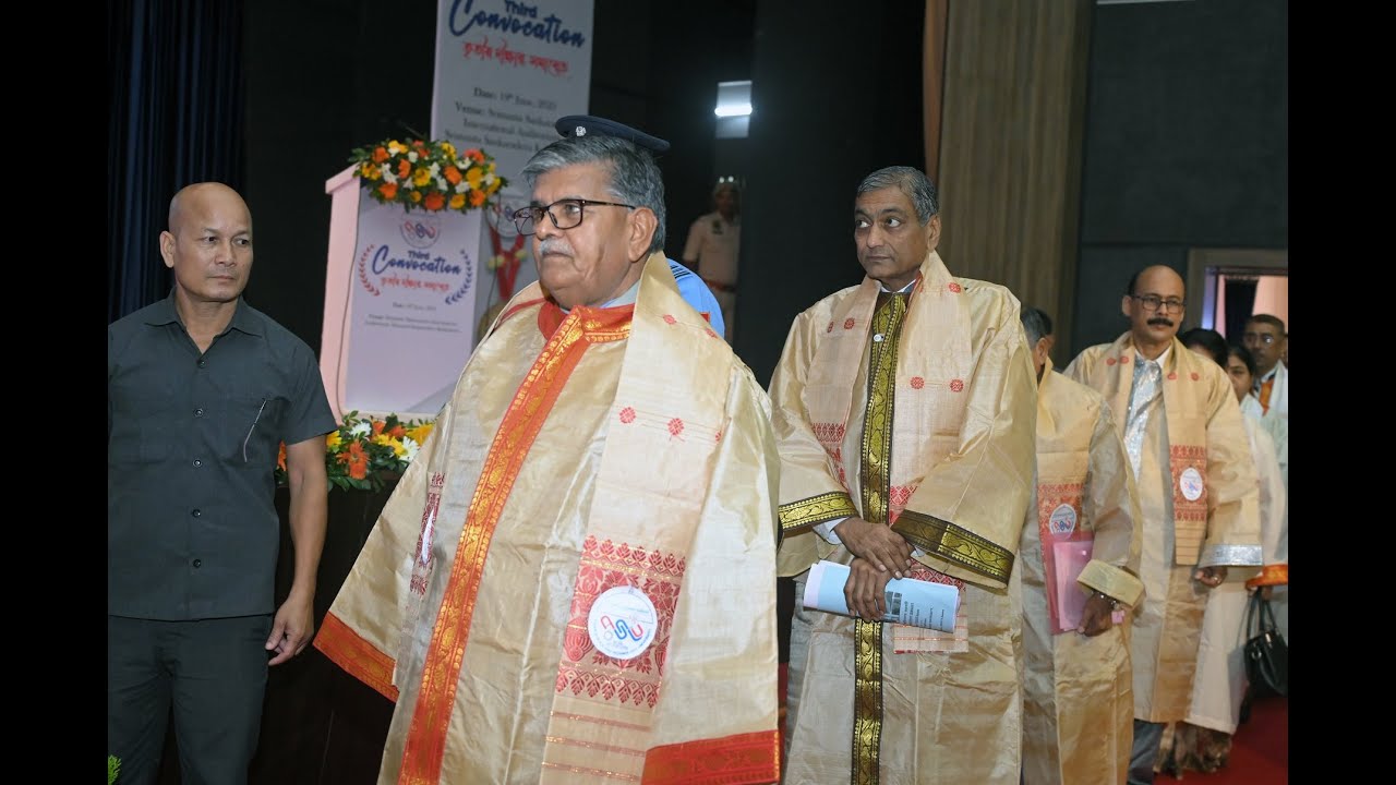 ASTU 3rd Convocation - Disc 1 - YouTube