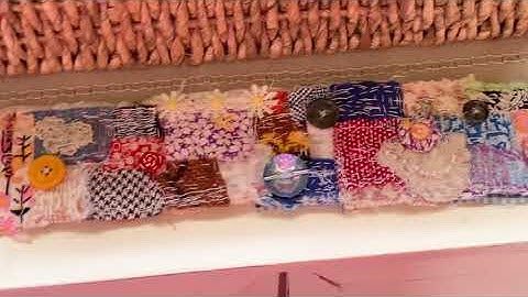 Slow stitched snippet roll