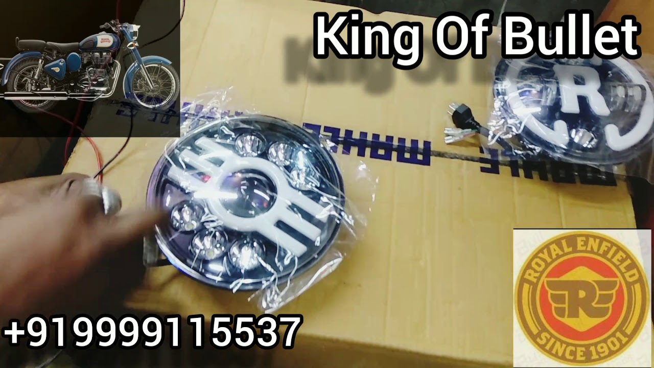 vintage headlight for royal enfield