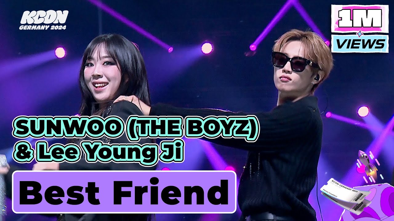 [KCON GERMANY 2024] SUNWOO X LEE YOUNG JI - Best Friend (원곡: Saweetie) | Mnet 241031 방송
