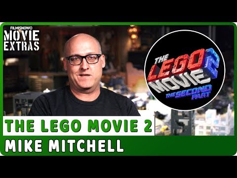 YouTube thumbnail: THE LEGO MOVIE 2 | On-studio Interview with Mike Mitchell "Director"
