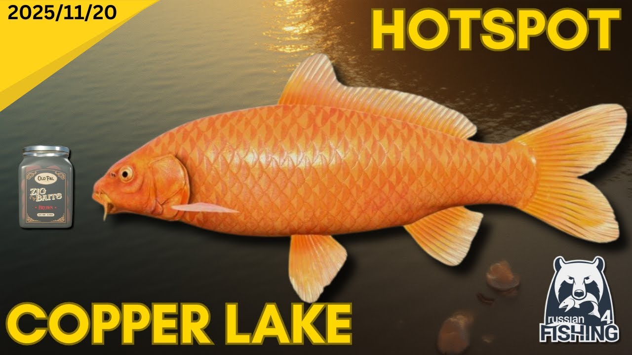 Catching Rares with Zig Rig - Copper Lake - Russian Fishing 4