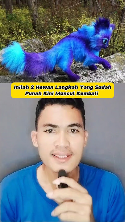 2 hewan langkah yang sudah punah muncul kembali #shorts