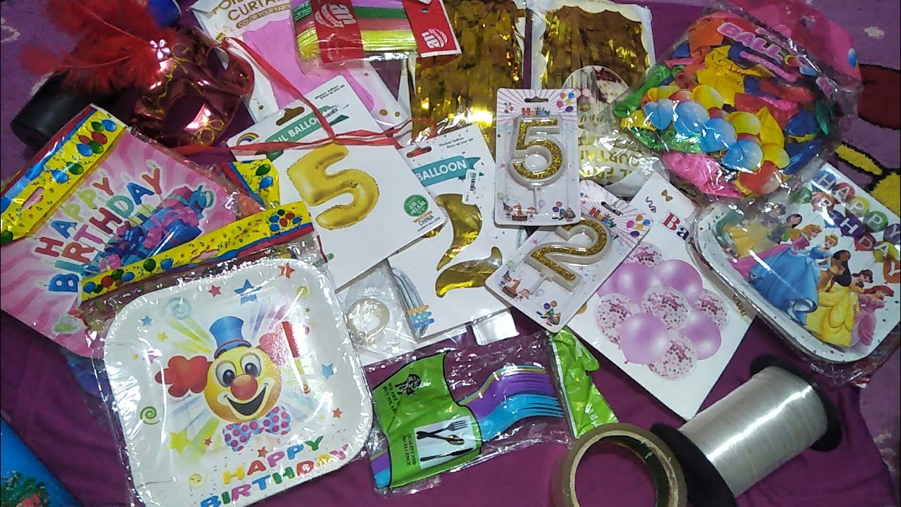 مشتريات زينه عيد ميلاد بناتى بالاسعار والاماكن 😍 😍