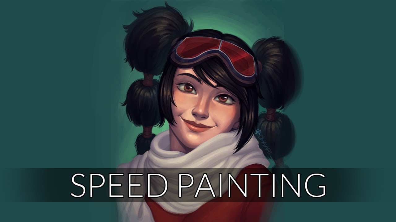 Frima Cortez - Speed Painting by DhaiArt