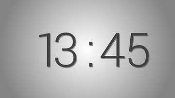 13 Minutes 45 seconds countdown Timer - Beep at the end | Simple Timer (thirteen min forty-five sec)