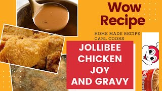 Home-Made Jollibee Crispy Chicken Joy and Gravy recipe. Masarap to promise!