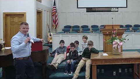 Pastor Charles Brust 3/12/23 Baptism Sunday