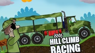 Hill Climb Racing - Army Truck (Create Car) screenshot 3