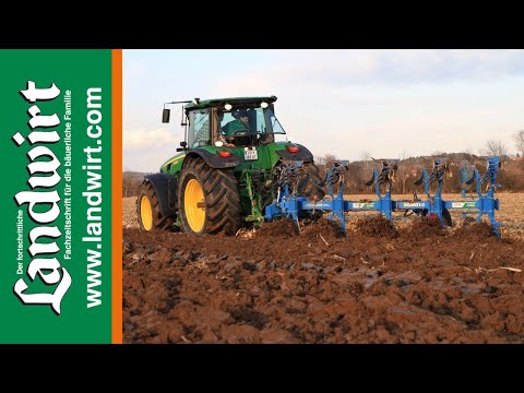 CASE IH Optum | Fendt 724 Traktor | Kverneland 2500 Pflug | Pflügen | Produktvideo | AgrartechnikHD