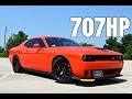 2016 Dodge Challenger Hellcat Driving Review - 6 Spd Manual