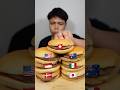 マクドナルドのハンバーガーを世界アレンジで食べ比べ🍔🍟　　　　　　　　　　　#asmr #mukbang #humburger #mcdonalds #飯テロ