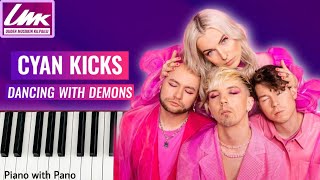 Cyan Kicks - Dancing With Demons | Piano Cover | UMK24 | Finland 🇫🇮 Eurovision 2024