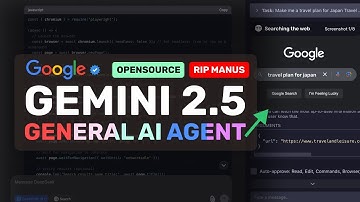 Gemini 2.5 Pro GENERAL AI AGENT: Stop Using MANUS, USE THIS FULLY FREE Alternative Instead!