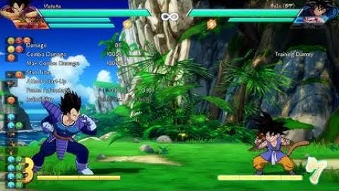 DRAGON BALL FighterZ Janemba corner sparking loops