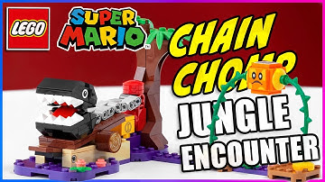 LEGO MARIO 2021 REVIEW: Chain Chomp Jungle Encounter Expansion Set (LEGO Super Mario 71381)