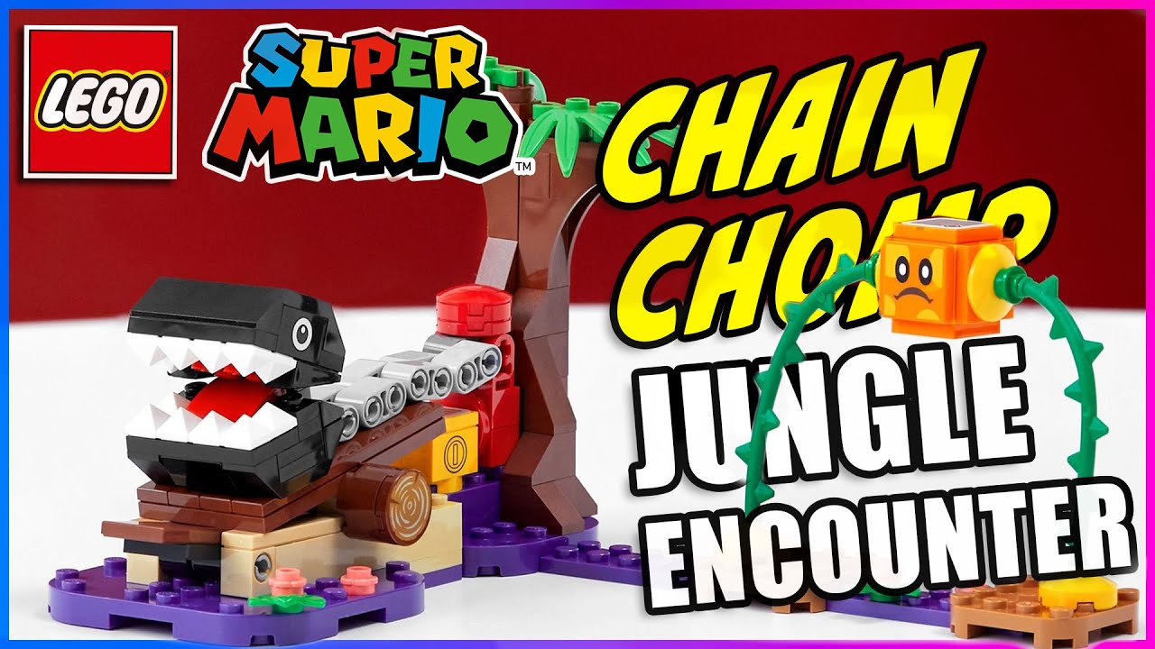  LEGO Super Mario Chain Chomp Jungle Encounter