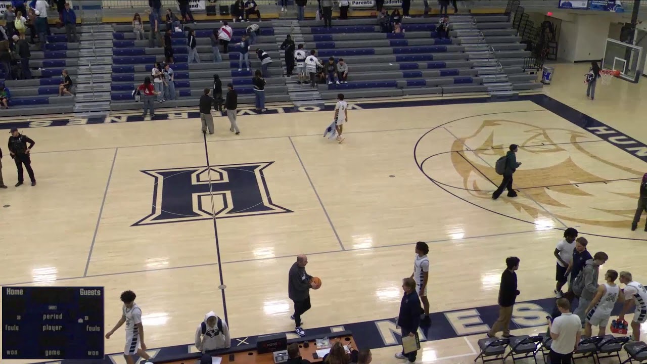 Hunter High School vs Brighton High School Mens Varsity Basketball