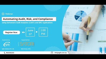 Webinar: Automating Audit, Risk, and Compliance using Galvanize