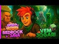MINECRAFT LIVE - JOGANDO COM INSCRITOS - BEDROCK + JAVA. SERVIDOR SURVIVAL RAIZ - SPIRIT NETWORK