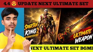 Title 1:🔥 BGMI 4.4 Update New Ultimate Set Reveal | Spartan King Ultimate Weapon 😍