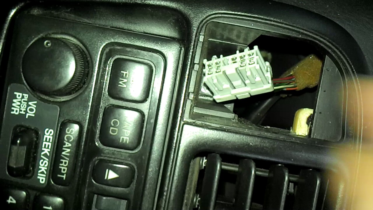 Desmontagem painel central (controle da ventilaçao interna) honda civic g6 2000