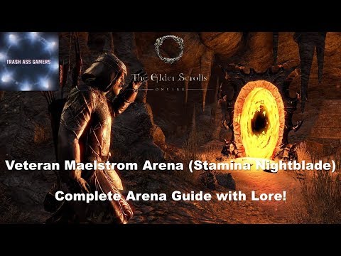 Video Elder Scrolls Online Veteran Maelstrom Arena Stamina... - youtube
