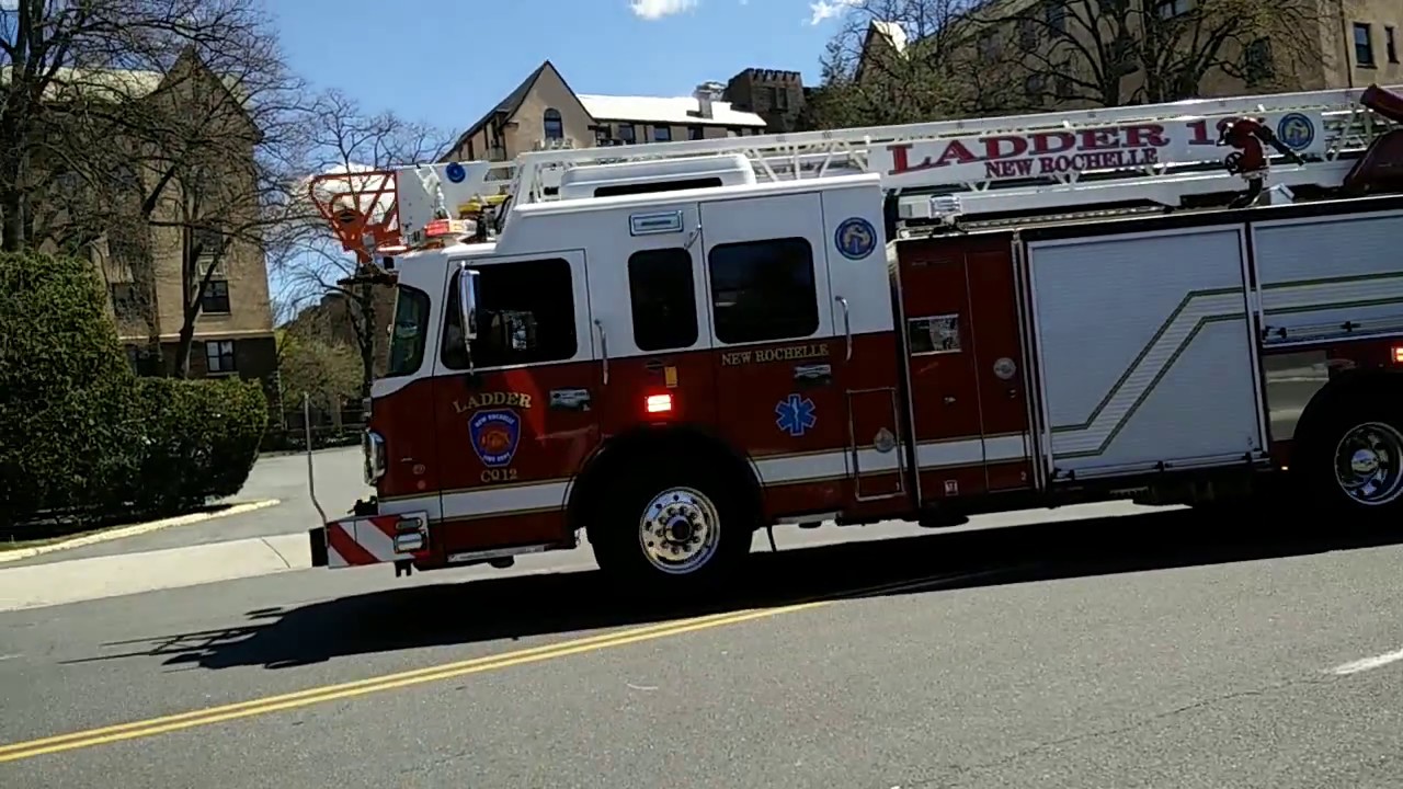 New Rochelle fire dept Ladder 12 YouTube