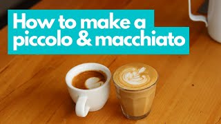 Barista Essentials - Master the Piccolo Latte, Macchiato & Long Macchiato