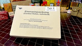 THE NEWEST German Military Ration STEAK And Green Beans MRE REVIEW