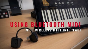 Using Bluetooth Midi With Your Mac or iOS Device! (Mi.1 Wireless Midi Interface)