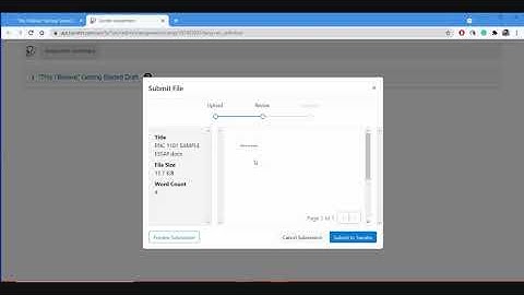 TurnItIn Submission & Resubmission Tutorial