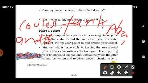 Class-5th!! Subject-Evs!! Chapter-8 (A Treat For Mosquitoes) part-2