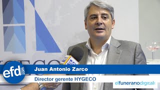 El Funerario Digital entrevista en Funermostra a D. Juan Antonio Zarco, director gerente de HYGECO