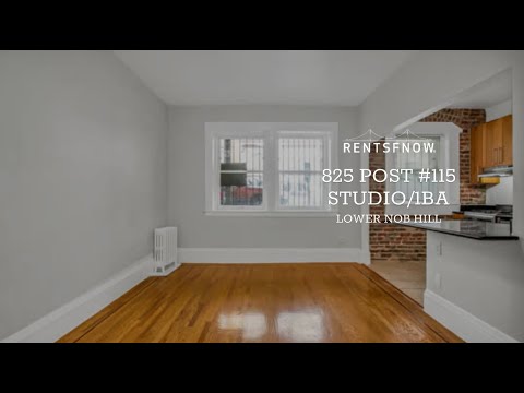 825 Post #115, San Francisco CA | Studio 1 Bath - YouTube
