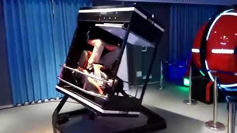 720 degree rotation flight simulator