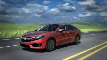 2016 Honda Civic Lane Keeping Assist System (LKAS) | AutoMotoTV