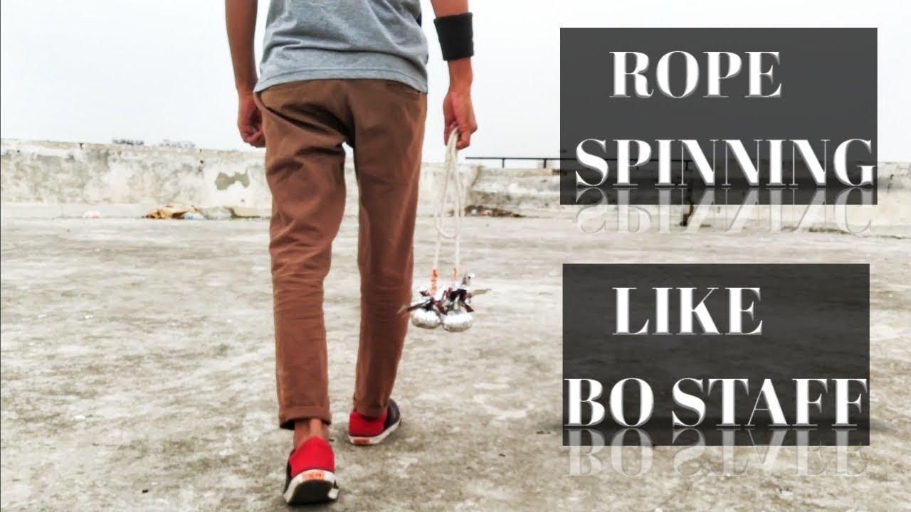 Rope spinning like Bo Staff || rope banethi || BS Arena - YouTube