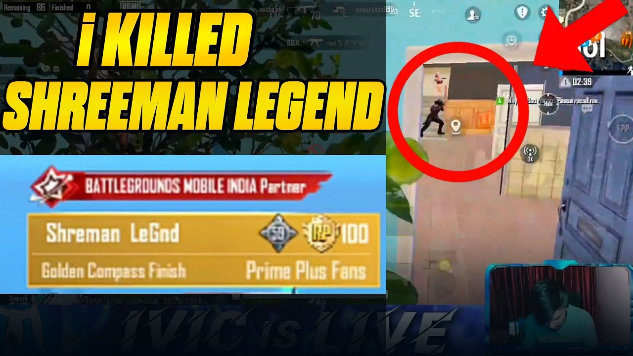 SHREEMAN LEGEND IN MY MATCH🤯😱 |